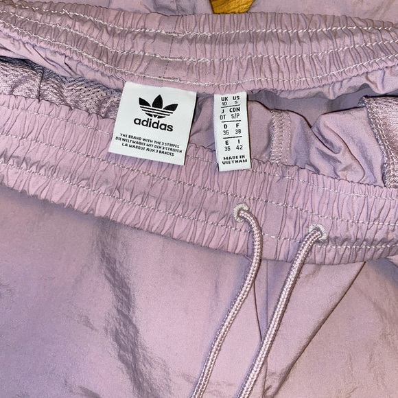 Adidas Lavender Puffy Track Pants - Picture 4 of 5